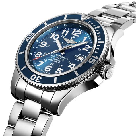 Breitling Superocean 42 Men's Steel Watch .